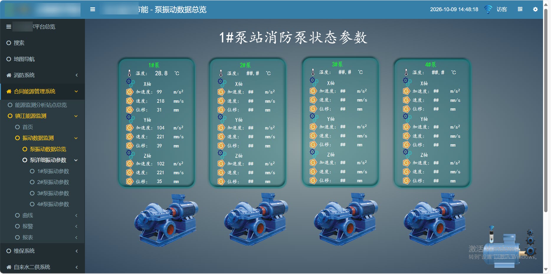 泵振动数据总览